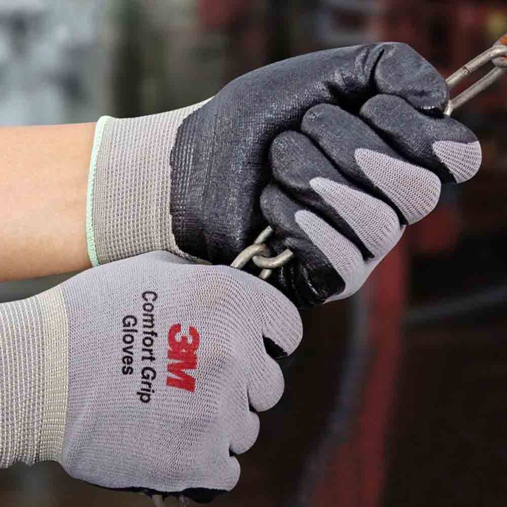 3M 1193 Comfort Grip Gloves Made in Korea [Random Color]